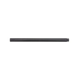 Living And Home Glossy Black Multi-Section Metal Telescopic Curtain Rod And Bracket (71-121Cm) - thumbnail 4