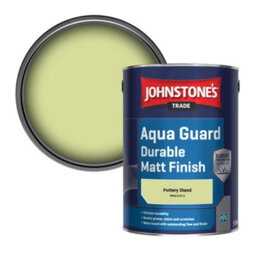 Johnstone's Trade Wood & Metal Aqua Guard Durable Matt Paint Pottery Stand (Ppg1219-3) 5L - thumbnail 1
