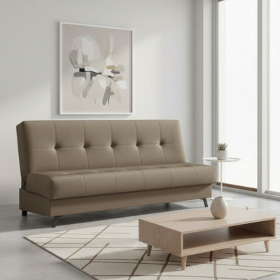 Enduro Xiii Sofa Modern Upholstered Living Room Sofa Comfortable And Stylish Available In Multiple Colors For Relaxing Beige - image 1