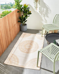 Beliani Outdoor Rug Hubli Beige 80 X 150 Cm - thumbnail 2