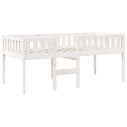 Berkfield Children's Bed Without Mattress White 90X190 Cm Solid Wood Pine - thumbnail 3