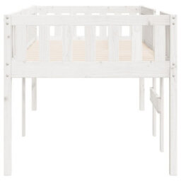 Berkfield Children's Bed Without Mattress White 90X190 Cm Solid Wood Pine - thumbnail 6