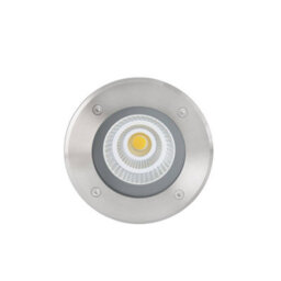 Luminosa Lighting Luminosa Suria Led Outdoor Recessed Spotlight Wide Beam Angle Matt Nickel Ip67 - thumbnail 2