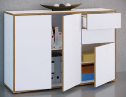 Vcm Chest Of Drawers Sideboard Salia B. 110 Drawer - thumbnail 3