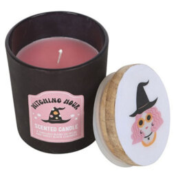 Something Different Witching Hour Plum & Black Cherry Scented Candle Black/pink (One Size) - thumbnail 2
