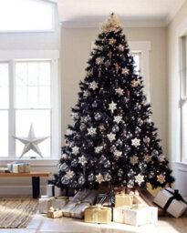 Shatchi Artificial Alaskan Pine 12Ft Black Alaskan Pine Christmas Tree - thumbnail 4