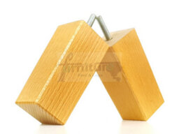 L&F 4X Replacement Furniture Legs Solid Wood 110mm High Sofas Chairs Settee Cabinets Legs M8 Tsp2055 - thumbnail 6