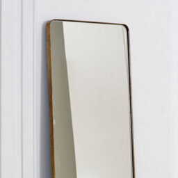 Melody Maison Tall Brushed Gold Thin Framed Wall Mirror / Leaner Mirror 42Cm X 156Cm - thumbnail 5