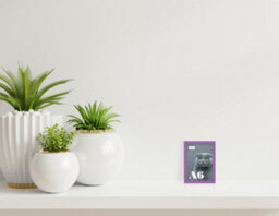 A6 Purple Picture Frame Fits A6 (10.5 X 14.8Cm - 4.1 X 5.8In) Poster, Photo, Artwork, Or Print. - thumbnail 4