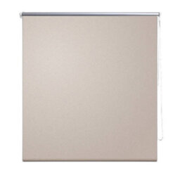Berkfield Roller Blind Blackout 160 X 175 Cm Beige - thumbnail 2