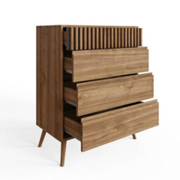 Rowan 4 Drawer Chest Of Drawers - thumbnail 4