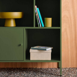 Sweeek - Industrial Metal Storage Cabinet With 6 Compartments Green 80X35X125 Cm - Oklahoma - thumbnail 9