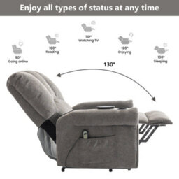 "Btm 80"" Grey L-Shaped Sectional Sofa With Removable Storage Ottoman, 2 Pillows, Fabric Couch For Living Room/apartment" - thumbnail 5
