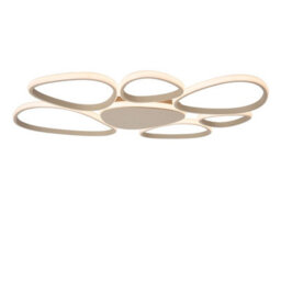 Lucide Samling Flush Ceiling Light - Led Dim. Cct 1X72W 2700K/4000K - Taupe - thumbnail 3