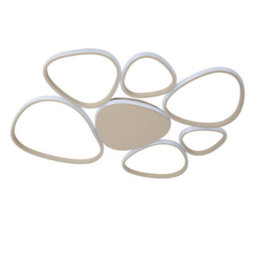 Lucide Samling Flush Ceiling Light - Led Dim. Cct 1X72W 2700K/4000K - Taupe - thumbnail 2