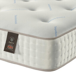 Aspire Arcticwool 7000 Pocket Dual Sided Mattress, Medium Firm Pocket Spring  With Cooling Fabric Summer Side, Wool Damask Winter Side - thumbnail 4