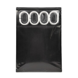 Neel Blue Black Polyester Shower Curtain, Water-Resistant Bathroom Curtain With 12 Hooks - 180X200Cm - thumbnail 2