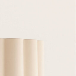 CGC Lighting Cgc Lena Brushed Nickel Straight Floor Lamp With Large Cream Scalloped Lampshade - thumbnail 6