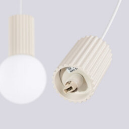 Sollux Lighting Halo Aluminum/glass Beige 2 Lights Modern Pendant Lamps - thumbnail 7