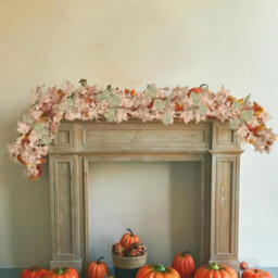Autumn Fall Garland Maple Leaves Decor - thumbnail 4
