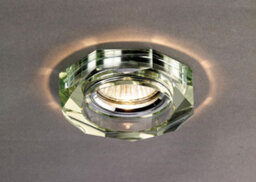 Luminosa Lighting Luminosa Crystal Recessed Downlight Deep Hexagonal Rim Only White Wine, Requires 100035310 To Complete The Item - thumbnail 2