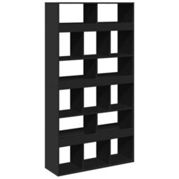 Berkfield Classic Bookcase Black 100X33X187.5 Cm Engineered Wood