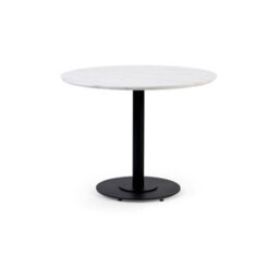 Julian Bowen Luca 100Cm Round Dining Table White - thumbnail 7