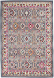 Vintage Kashan Vka05 Grey Multi Rug By Nourison-61 X 173 (Runner) - thumbnail 8