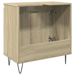 Walplus Bathroom Cabinet Sonoma Oak 58X33X60 Cm Engineered Wood - thumbnail 6