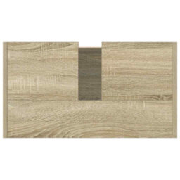 Walplus Bathroom Cabinet Sonoma Oak 58X33X60 Cm Engineered Wood - thumbnail 7