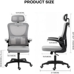 Ergonomic Office Chair For Gaming And Work, Adjustable Features - thumbnail 2