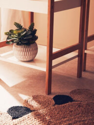 Premier Housewares Interiors By Premier Nostra Three Tiered White And Natural Shelf Unit - thumbnail 4