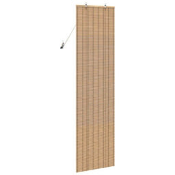 Berkfield Window Blinds & Shades Manual Light Brown 60 X 220 Cm Bamboo - thumbnail 5