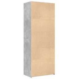 Berkfield Highboard Concrete Grey 70X42.5X185 Cm Engineered Wood - thumbnail 6