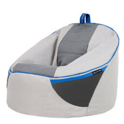 icon Play-R1 Alpha Kids Gaming Bean Bag Chair Grey Video Gaming Bean Bags - thumbnail 6