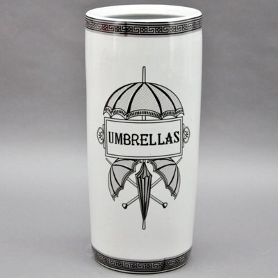 Minster 18 Inch Round Victorian Style Umbrella Stand - Vase - L20 X W20 X H46 Cm - image 1