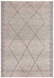 Grey Geometric Modern Easy To Clean Abstract Rug For Living Room Dining Room & Bedroom-160Cm X 230Cm - thumbnail 2