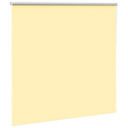 Berkfield Durable Roller Blind Blackout Yellow 155X150 Cm Fabric Width 151.6 Cm Polyester - thumbnail 3