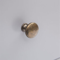 Cabinet Bits Mirano 5 Drawer Narrow Chest Of Drawers Brass Knob - thumbnail 6