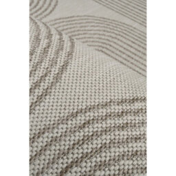 Melrose Eden Multi Patterned Natural Arc Design Indoor Outdoor 3mm Pile Height Medium Area Rug - 120/170Cm - thumbnail 2