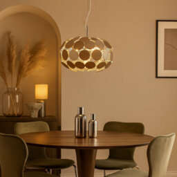 Pagazzi Lighting Pagazzi Jolie Oval Sculptural Putty Pendant - thumbnail 1