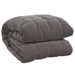 Walplus Weighted Blanket Grey 152X203 Cm 7 Kg Fabric - thumbnail 2
