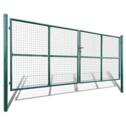 Berkfield Durable Mesh Garden Gate 415 X 200 Cm / 400 X 150 Cm - thumbnail 1