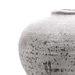 Wyld Haus Sunvale Large Weathered Stoneware Ceramic Vase 310 mm H X 350 mm W - thumbnail 3