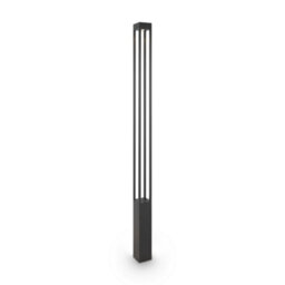 Luminosa Lighting Luminosa Maytoni Elbe Outdoor Bollard Graphite, 200Cm 3000K Ip65 - thumbnail 2
