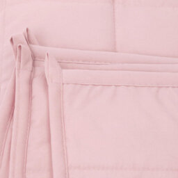 Harbour Housewares Weighted Blanket With Storage Bag - 125 X 180Cm - 6Kg - Pink - thumbnail 7