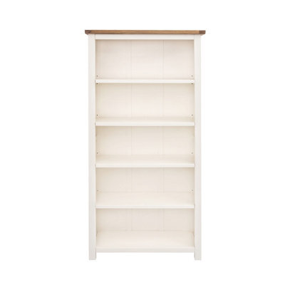 Cabinet Bits Lovere Off White Bookcase 180X90X30Cm - image 1