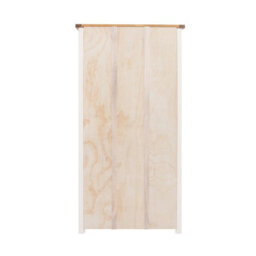 Cabinet Bits Lovere Off White Bookcase 180X90X30Cm - thumbnail 4
