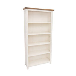 Cabinet Bits Lovere Off White Bookcase 180X90X30Cm - thumbnail 2