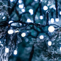 360 White Multi-Function Led Xmas String Lights - Green Cable - thumbnail 3
